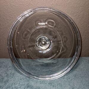 Vintage Corning /pyrex NY USA Replacement Casserole Lid Clear Round 9 Inch